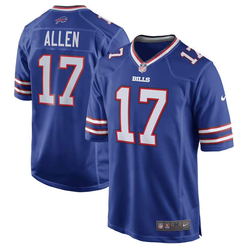 Buffalo Bills Josh Allen Royal Game Player Jersey football jersey product view 1