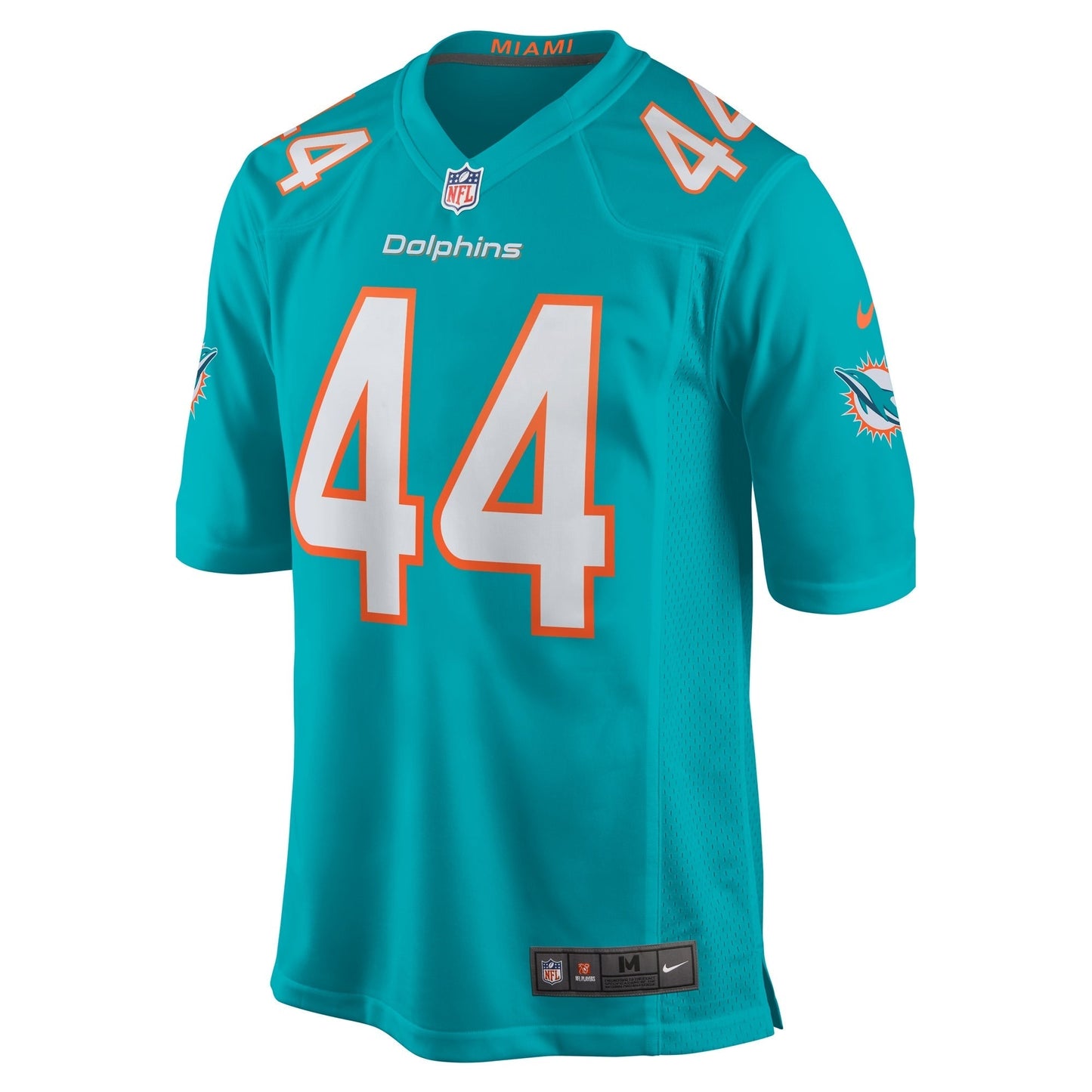 Miami Dolphins Chop Robinson Aqua Game Jersey football jersey product view 1