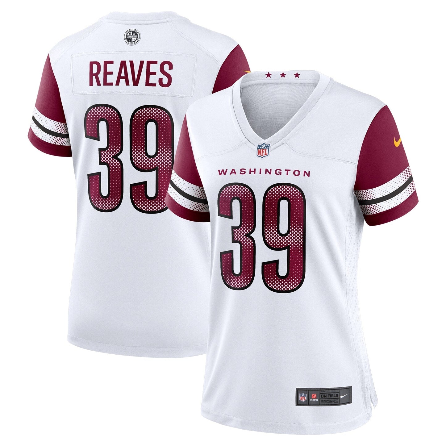 Atlanta Falcons Emory Jones Black Team Game Jersey football jersey product view 1