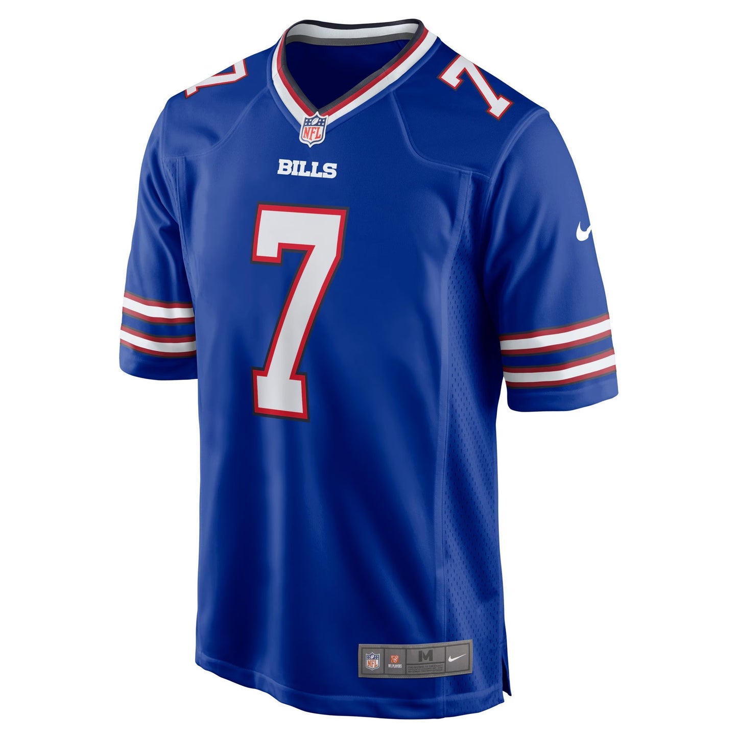 Buffalo Bills Taron Johnson Royal Game Jersey football jersey product view 2