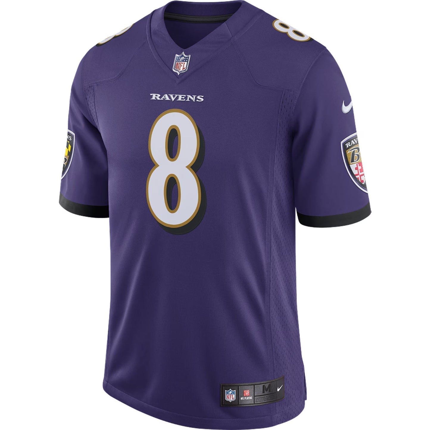 Baltimore Ravens Lamar Jackson Purple Speed Machine Limited Jersey football jersey product view 2