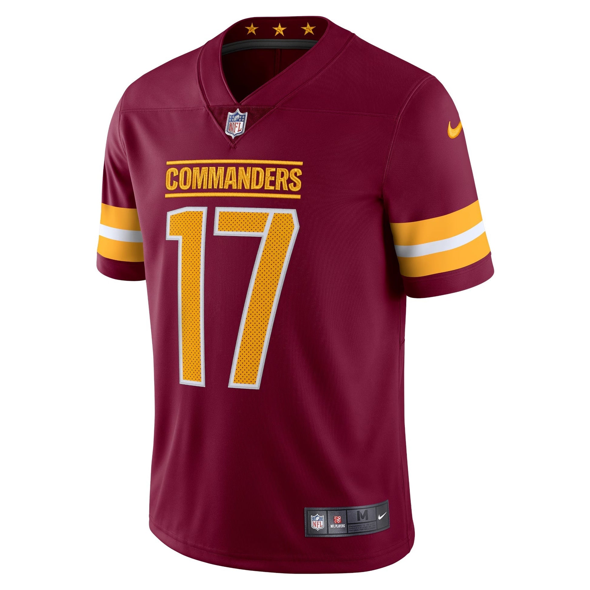 Washington Commanders Terry McLaurin Burgundy Vapor Limited Jersey football jersey product view 1