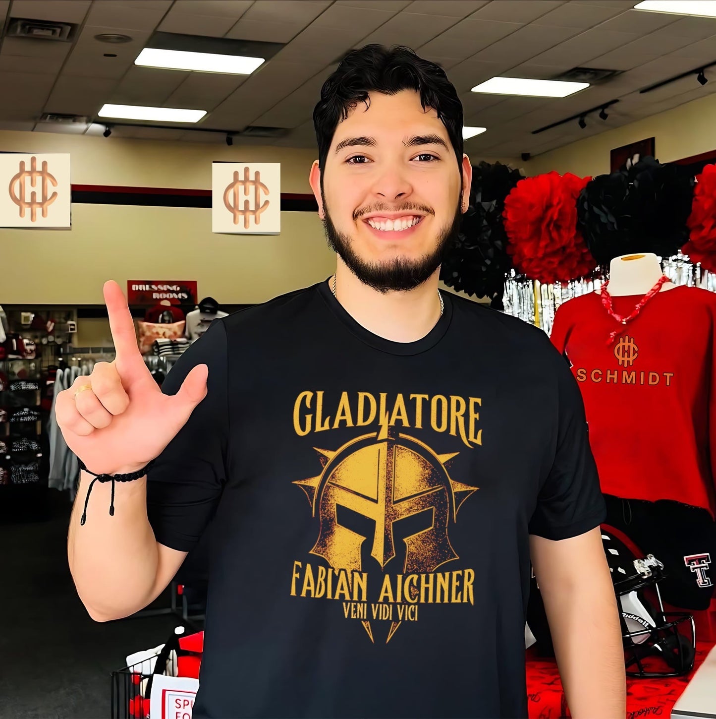 Fabian Aichner Gladiatore Veni Vidi Vici shirt Unisex T-shirt, Sweatshirt, Hoodie, Long Sleeve Tee - T-Shirt, Sweatshirt, Hoodie