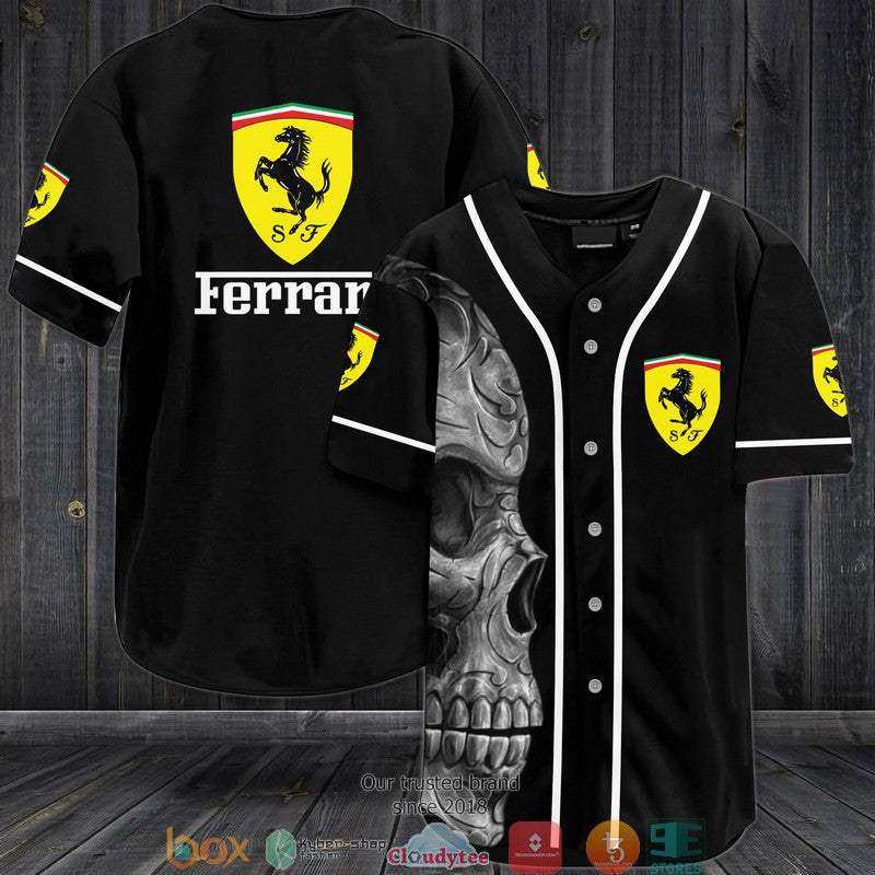 BEST Ferrari Baseball Jersey Unisex T-shirt, Sweatshirt, Hoodie, Long Sleeve Tee - T-Shirt, Sweatshirt, Hoodie