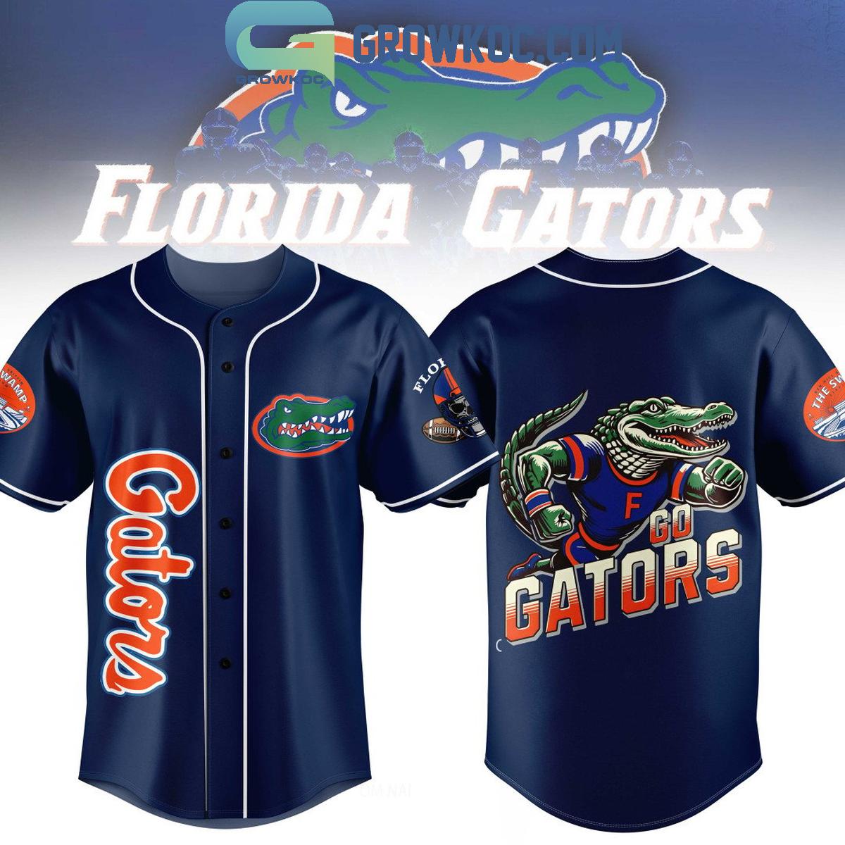 Florida Gators Go Gators Football Baseball Jersey Unisex T-shirt, Sweatshirt, Hoodie, Long Sleeve Tee - T-Shirt, Sweatshirt, Hoodie