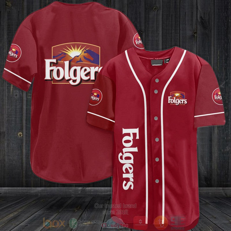 Folgers Baseball shirt Unisex T-shirt, Sweatshirt, Hoodie, Long Sleeve Tee - T-Shirt, Sweatshirt, Hoodie