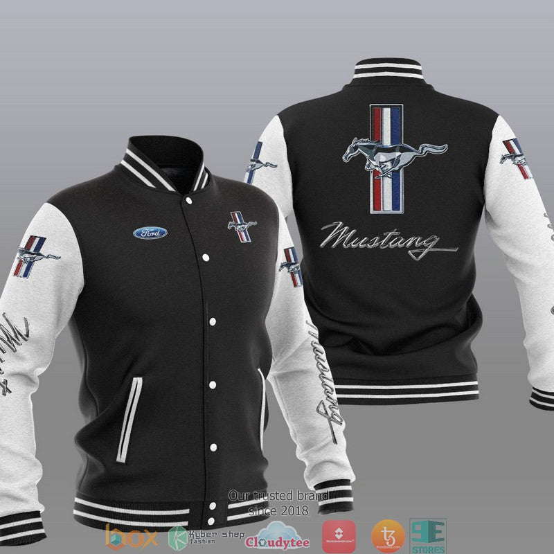 Ford Mustang Car brand Baseball Jacket Unisex T-shirt, Sweatshirt, Hoodie, Long Sleeve Tee - T-Shirt, Sweatshirt, Hoodie
