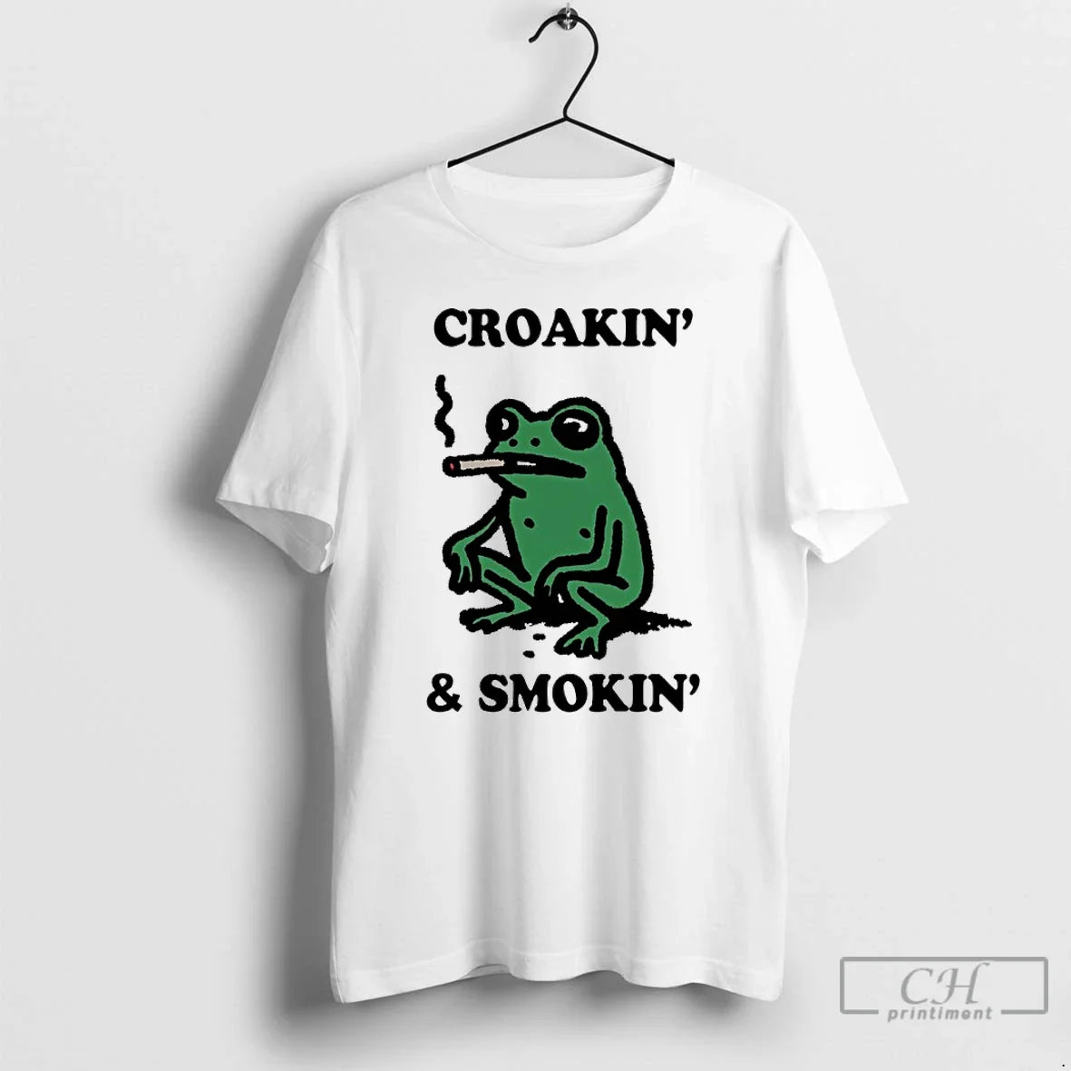 Frog Croakin Smokin T-Shirts, Hoodie, Sweatshirt - T-Shirt, Sweatshirt, Hoodie