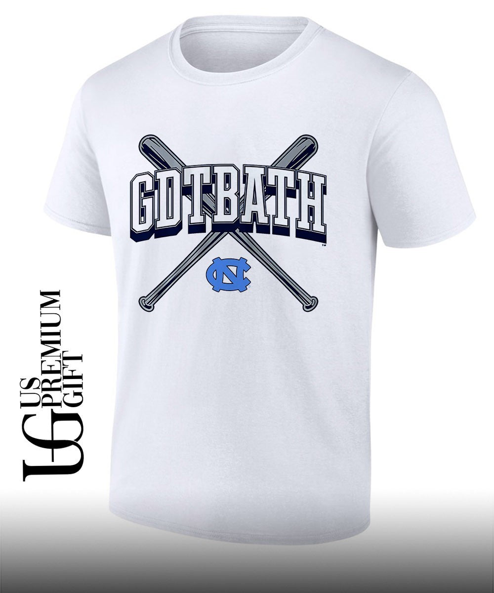 GDTBATH North Carolina Tar Heels Baseball shirt Unisex T-shirt, Sweatshirt, Hoodie, Long Sleeve Tee - T-Shirt, Sweatshirt, Hoodie