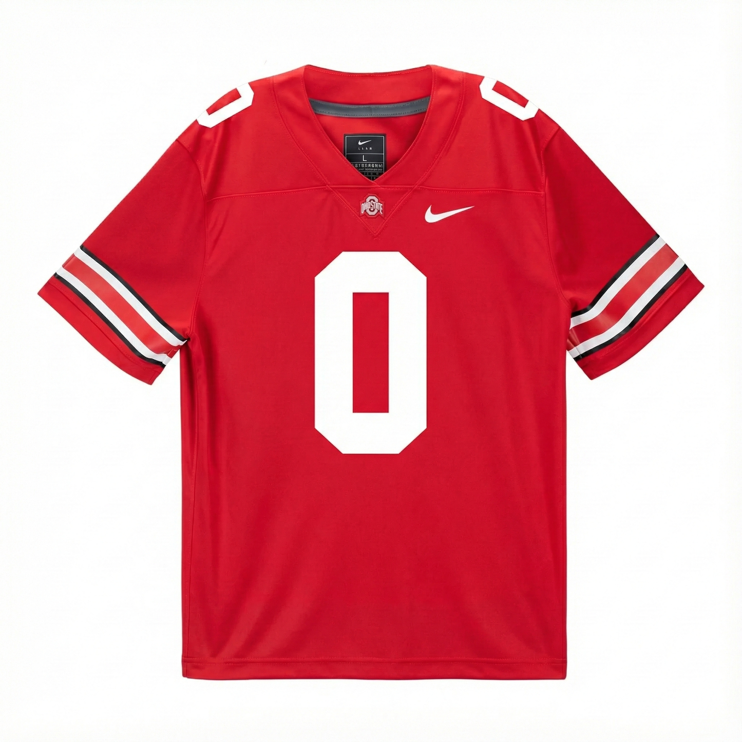 Sonny Styles Ohio State Buckeyes Jersey Red sports jersey product view 2