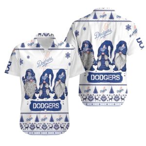 Gnomes LA Dodgers Hawaiian Shirt Christmas Gift For Baseball Lovers Unisex T-shirt, Sweatshirt, Hoodie, Long Sleeve Tee - T-Shirt, Sweatshirt, Hoodie