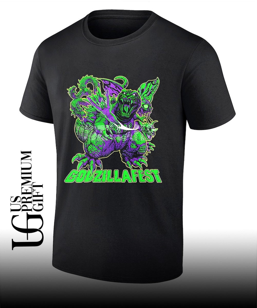 Godzilla Godzillafest Kaiju Monsters shirt Unisex T-shirt, Sweatshirt, Hoodie, Long Sleeve Tee - T-Shirt, Sweatshirt, Hoodie