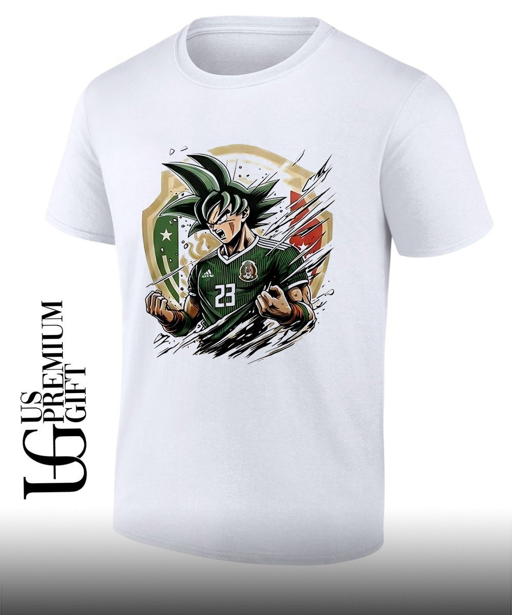 Goku Mexico 23 World Cup 2026 player shirt Unisex T-shirt, Sweatshirt, Hoodie, Long Sleeve Tee - T-Shirt, Sweatshirt, Hoodie