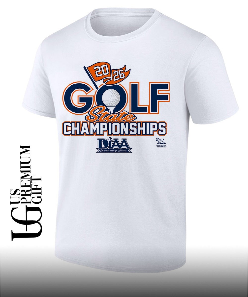 Golf State Championships DIAA 2026 shirt Unisex T-shirt, Sweatshirt, Hoodie, Long Sleeve Tee - T-Shirt, Sweatshirt, Hoodie