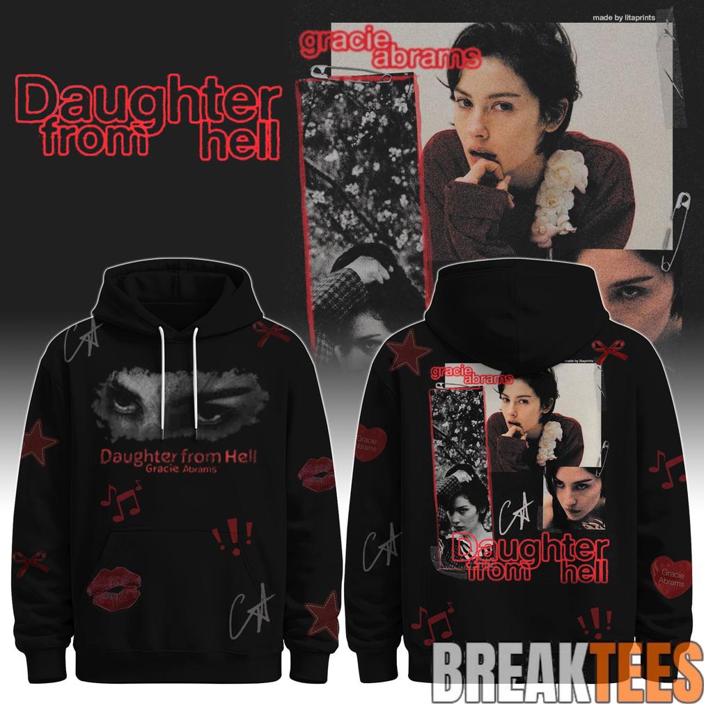 Gracie Abrams Special Daughter from Hell Album 2026 Hoodie Unisex T-shirt, Sweatshirt, Hoodie, Long Sleeve Tee - T-Shirt, Sweatshirt, Hoodie