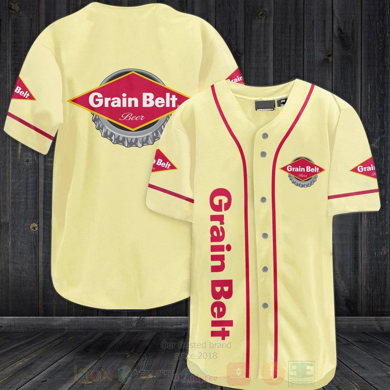 FASHION Grain Belt Baseball Jerseys Botton Shirt Unisex T-shirt, Sweatshirt, Hoodie, Long Sleeve Tee - T-Shirt, Sweatshirt, Hoodie