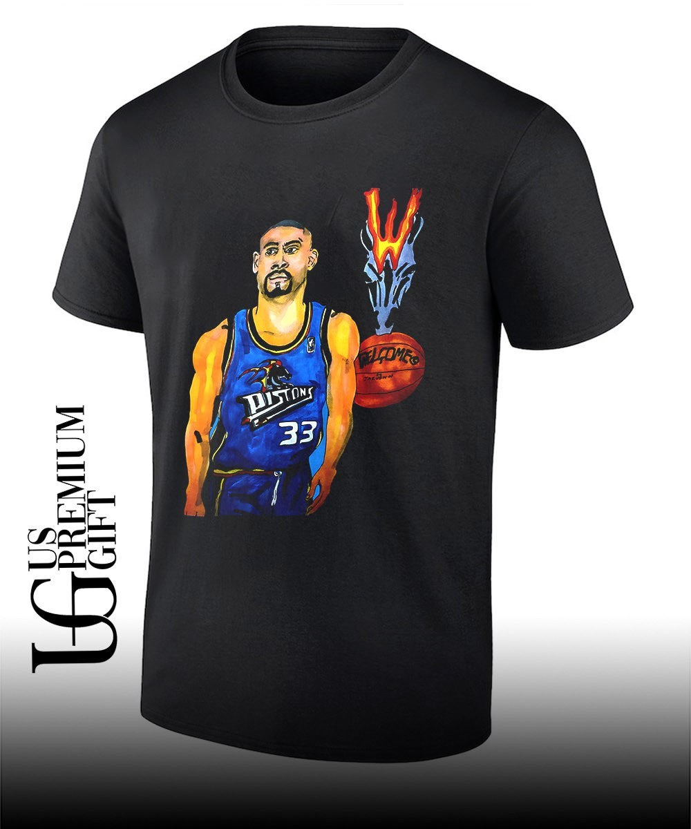 Grant Hill Detroit Pistons NBA basketball caricature shirt Unisex T-shirt, Sweatshirt, Hoodie, Long Sleeve Tee - T-Shirt, Sweatshirt, Hoodie