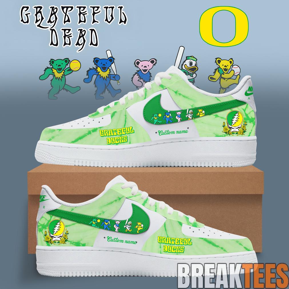 Grateful Ducks 2026 Tour 2026 Editon AF1 Shoes Unisex T-shirt, Sweatshirt, Hoodie, Long Sleeve Tee - T-Shirt, Sweatshirt, Hoodie