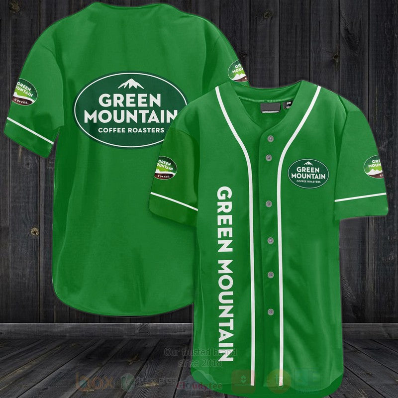 FASHION Green Mountain Coffee Roasters Baseball Jerseys Botton Shirt Unisex T-shirt, Sweatshirt, Hoodie, Long Sleeve Tee - T-Shirt, Sweatshirt, Hoodie