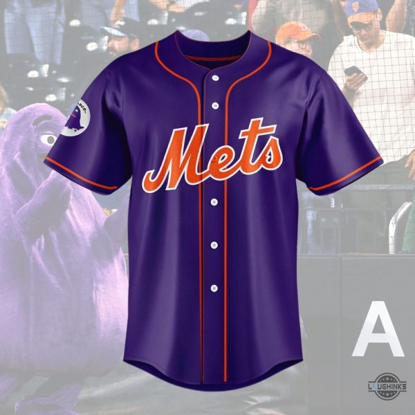 Grimace Mets Halloween Costume Ny Mets Grimace Baseball Jersey Shirt 2024 SALE Unisex T-shirt, Sweatshirt, Hoodie, Long Sleeve Tee - T-Shirt, Sweatshirt, Hoodie