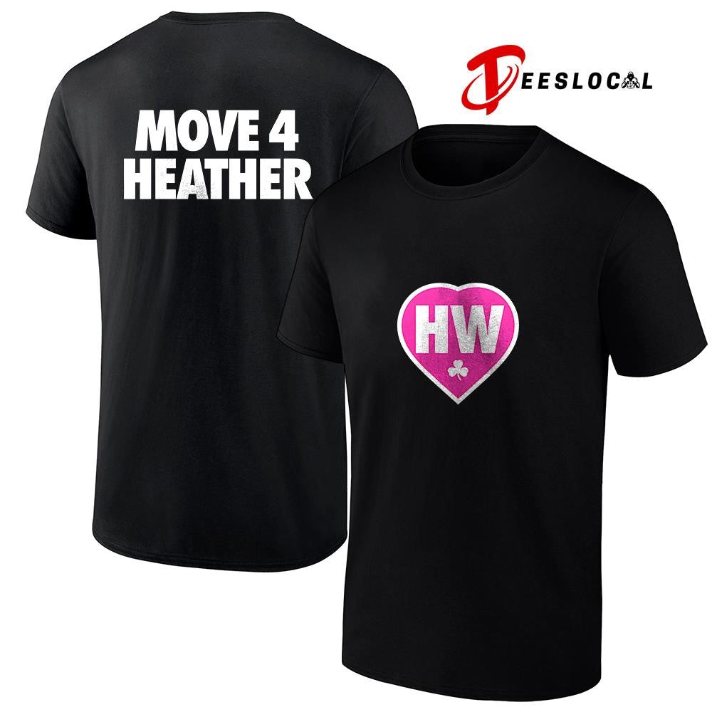 HW move 4 Heather heart text shirt Unisex T-shirt, Sweatshirt, Hoodie, Long Sleeve Tee - T-Shirt, Sweatshirt, Hoodie