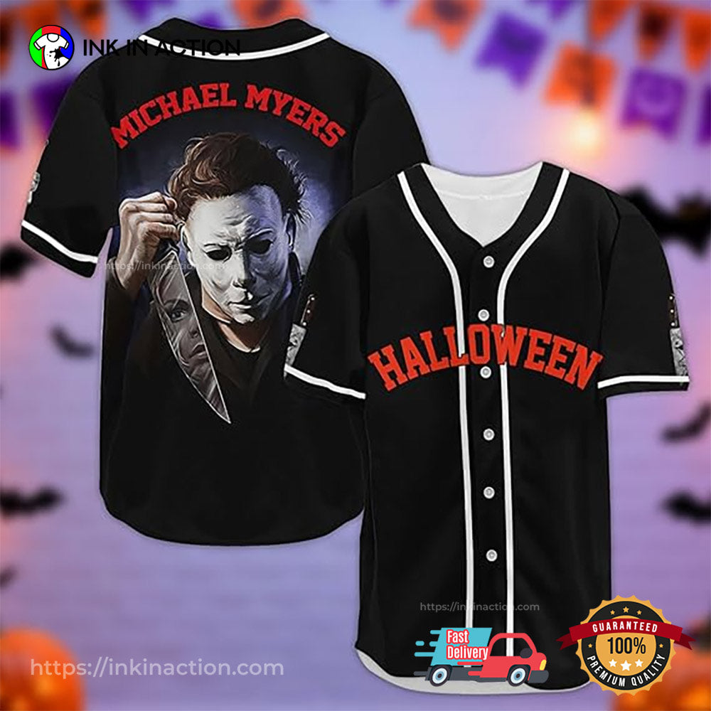 Halloween Gifts For Horror Lover Baseball Jersey Unisex T-shirt, Sweatshirt, Hoodie, Long Sleeve Tee - T-Shirt, Sweatshirt, Hoodie