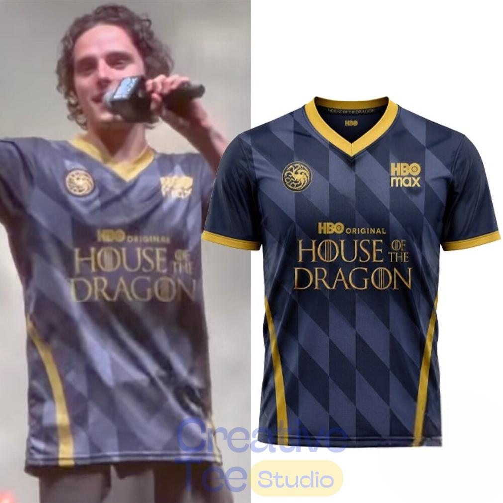 Harry Collett HBO Max Season 3 House Of The Dragon Soccer Jersey Unisex T-shirt, Sweatshirt, Hoodie, Long Sleeve Tee - T-Shirt, Sweatshirt, Hoodie