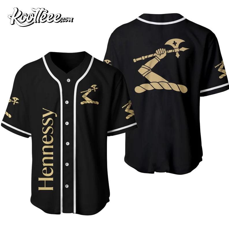 Hennessy Cognac Baseball Jersey Unisex T-shirt, Sweatshirt, Hoodie, Long Sleeve Tee - T-Shirt, Sweatshirt, Hoodie