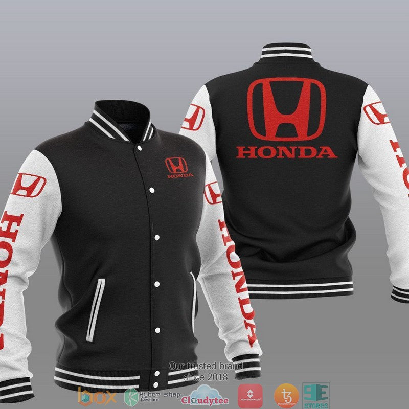 Honda Car brand Baseball Jacket Unisex T-shirt, Sweatshirt, Hoodie, Long Sleeve Tee - T-Shirt, Sweatshirt, Hoodie