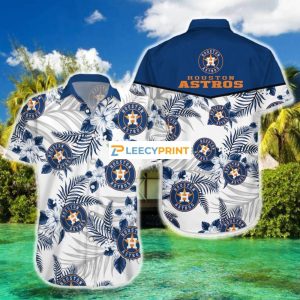 Houston Astros Baseball American Pattern Tree Gift Hawaiian Shirt, Houston Astros Hawaiian Shirt - T-Shirt, Sweatshirt, Hoodie