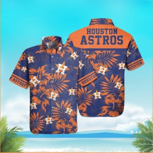 Houston Astros Baseball Orange Black Hawaiian Shirt, Houston Astros Hawaiian Shirt Unisex T-shirt, Sweatshirt, Hoodie, Long Sleeve Tee - T-Shirt, Sweatshirt, Hoodie