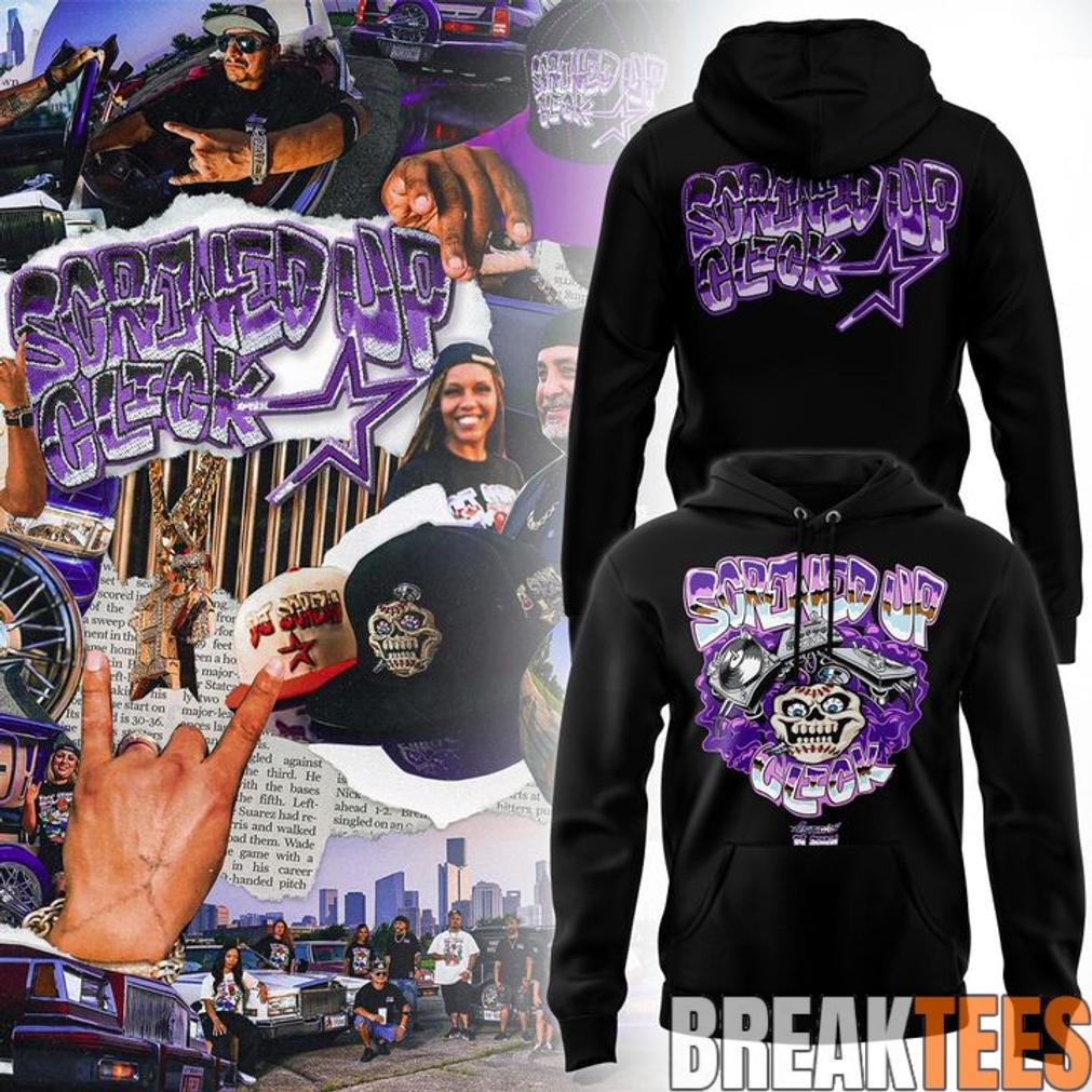 Houston Astros x DJ Screw Hoodie Unisex T-shirt, Sweatshirt, Hoodie, Long Sleeve Tee - T-Shirt, Sweatshirt, Hoodie