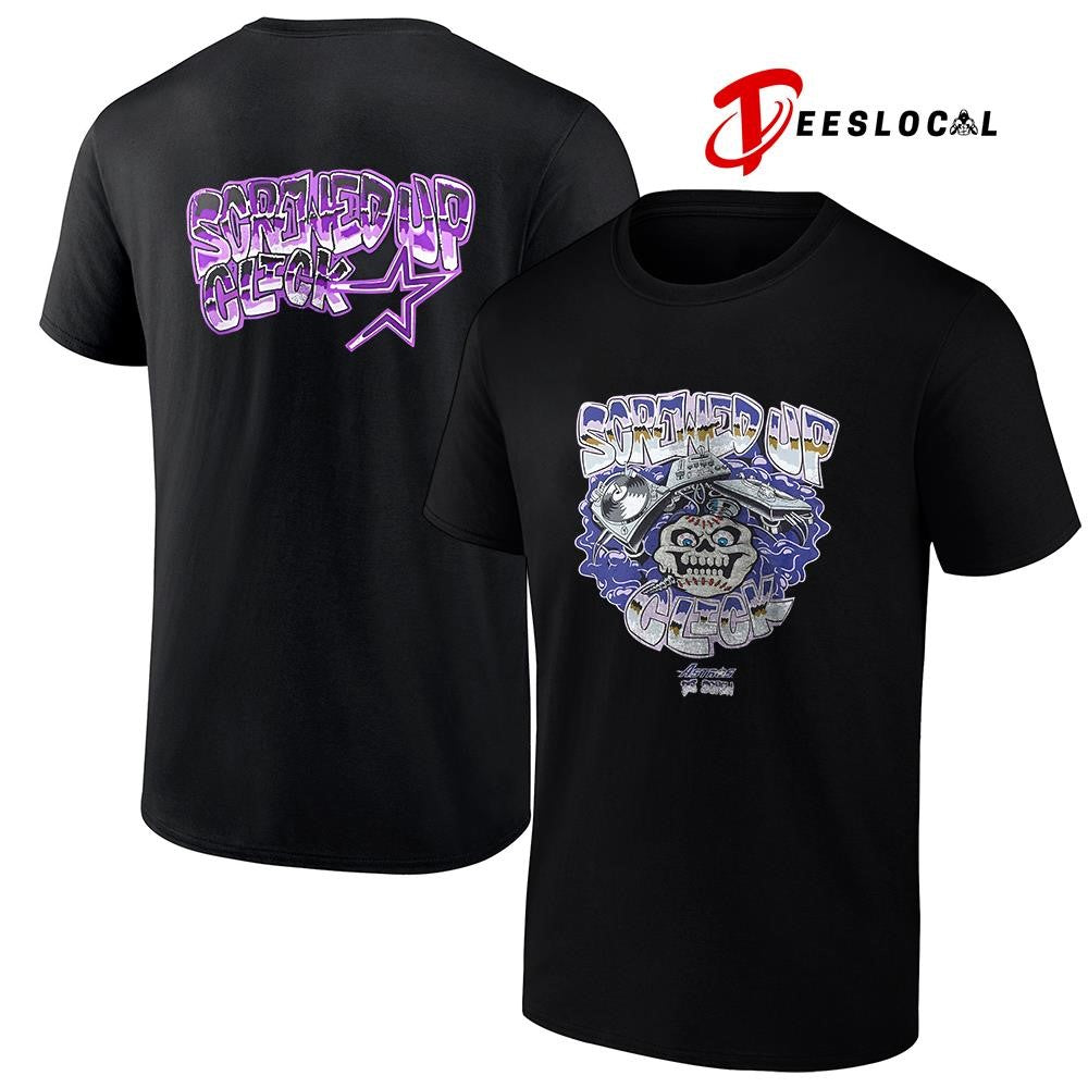 Houston Astros x DJ Screw Screwed up click graphic shirt Unisex T-shirt, Sweatshirt, Hoodie, Long Sleeve Tee - T-Shirt, Sweatshirt, Hoodie