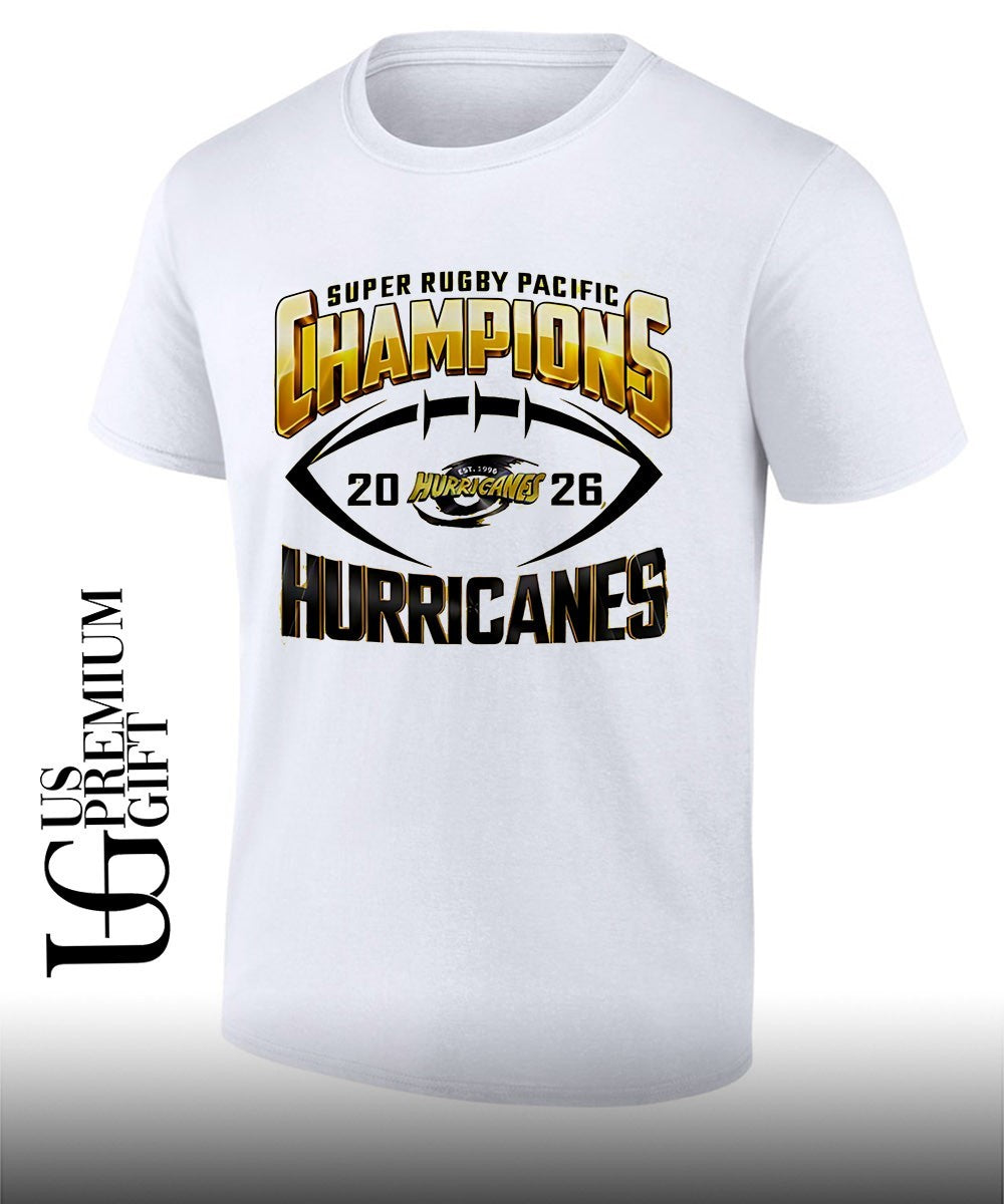Hurricanes Super Rugby Pacific 2026 Champions shirt Unisex T-shirt, Sweatshirt, Hoodie, Long Sleeve Tee - T-Shirt, Sweatshirt, Hoodie