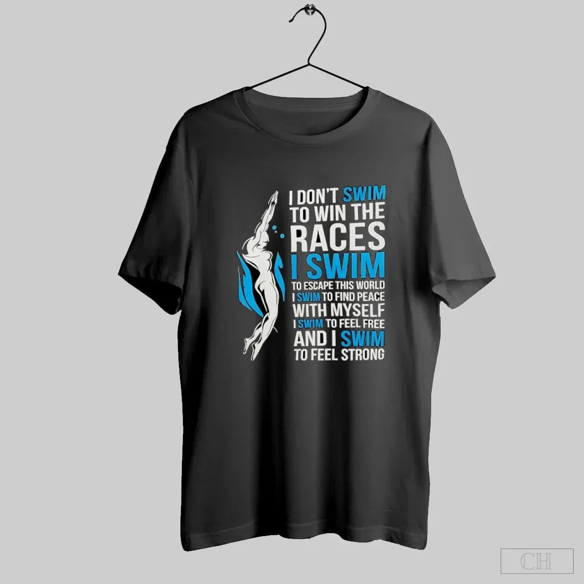 I Don_t Swim Win Races Inspirational Swimmer Quote S Black T-Shirts, Hoodie, Sweatshirt - T-Shirt, Sweatshirt, Hoodie