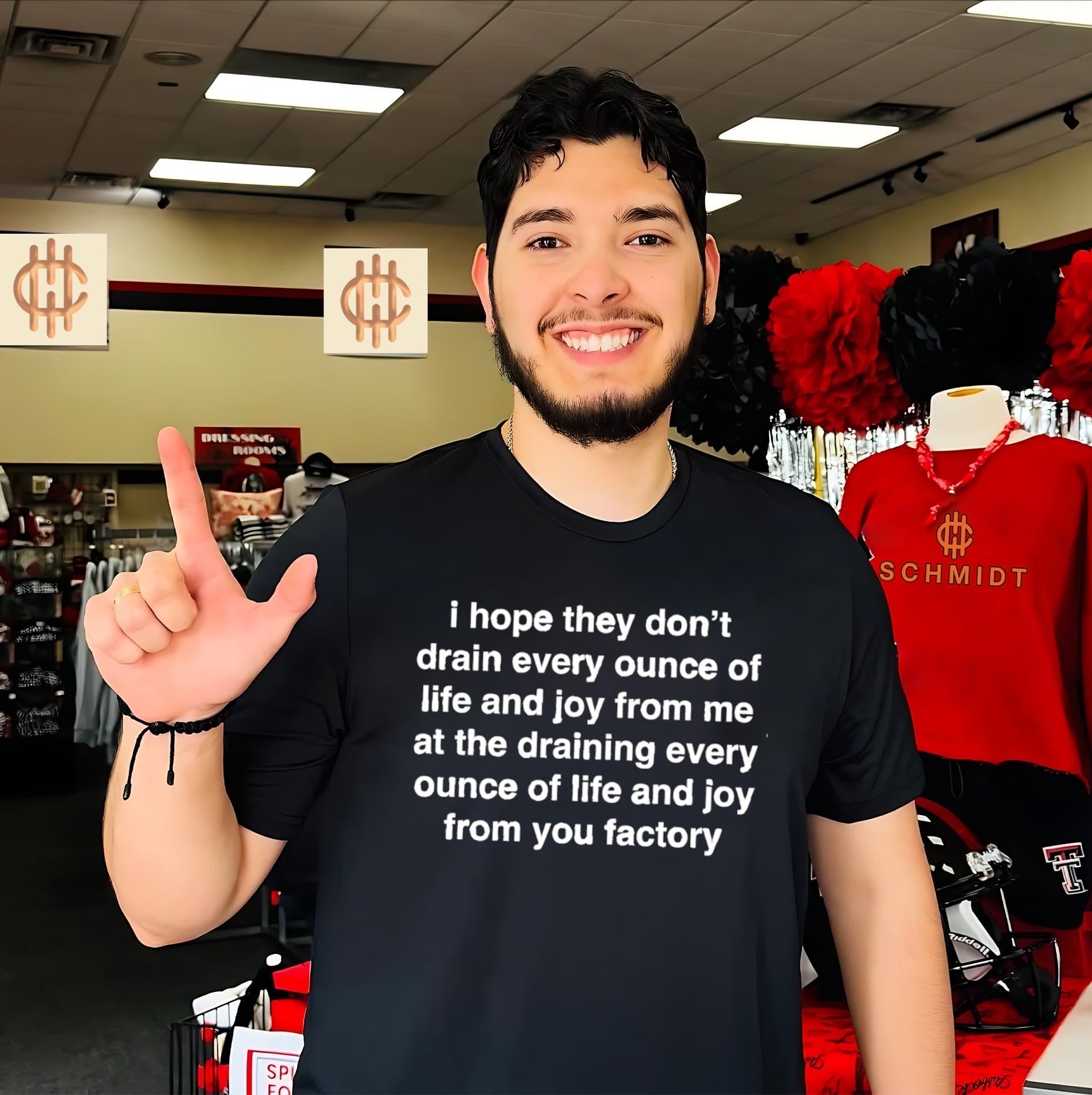 I Hope They Dont Drain Every Ounce of Life and Joy from You Factory shirt Unisex T-shirt, Sweatshirt, Hoodie, Long Sleeve Tee - T-Shirt, Sweatshirt, Hoodie