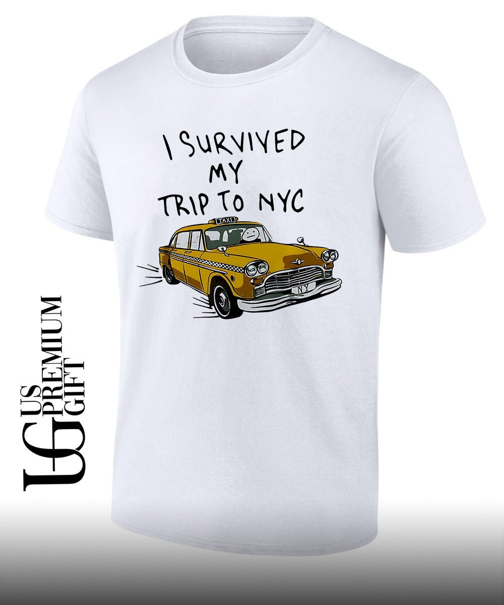 I Survived My Trip To NYC Tom Holland Peter Parker shirt Unisex T-shirt, Sweatshirt, Hoodie, Long Sleeve Tee - T-Shirt, Sweatshirt, Hoodie