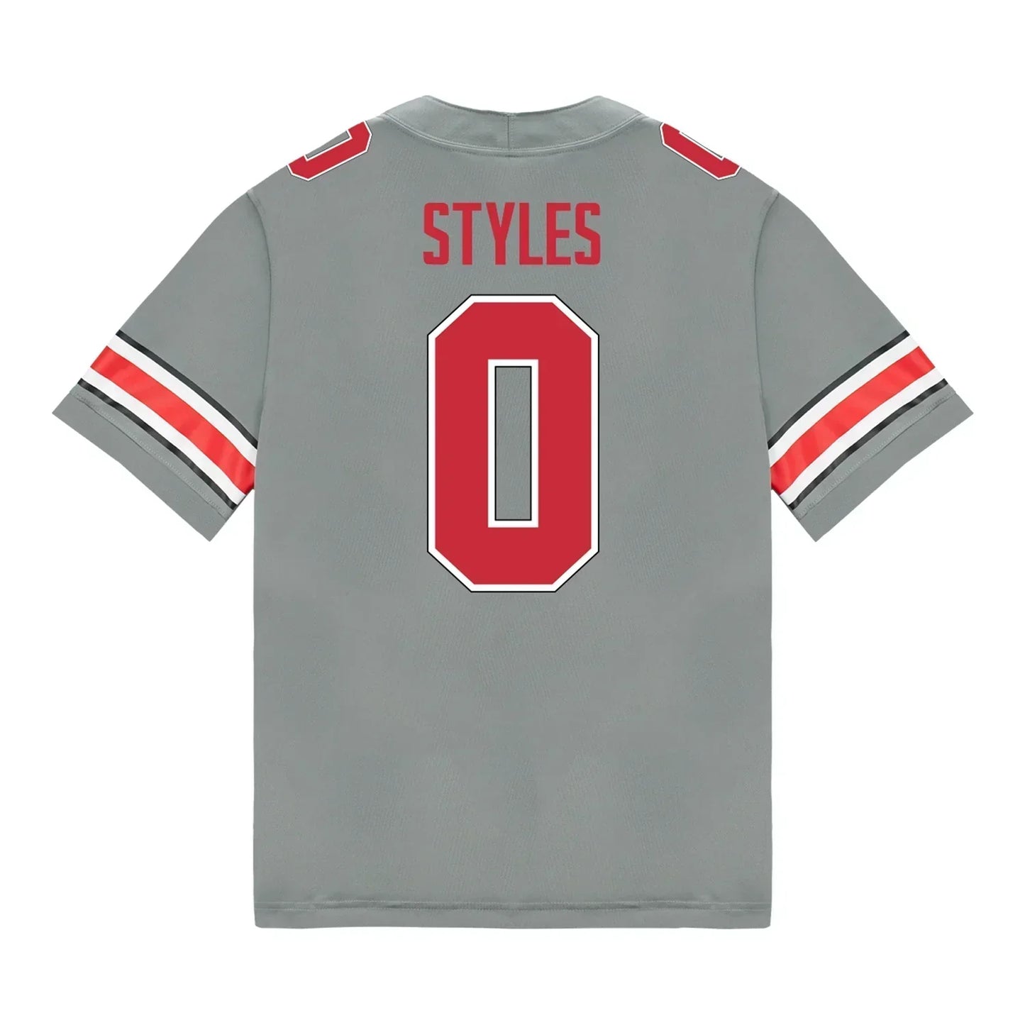 Sonny Styles Ohio State Buckeyes Jersey Grey sports jersey product view 1