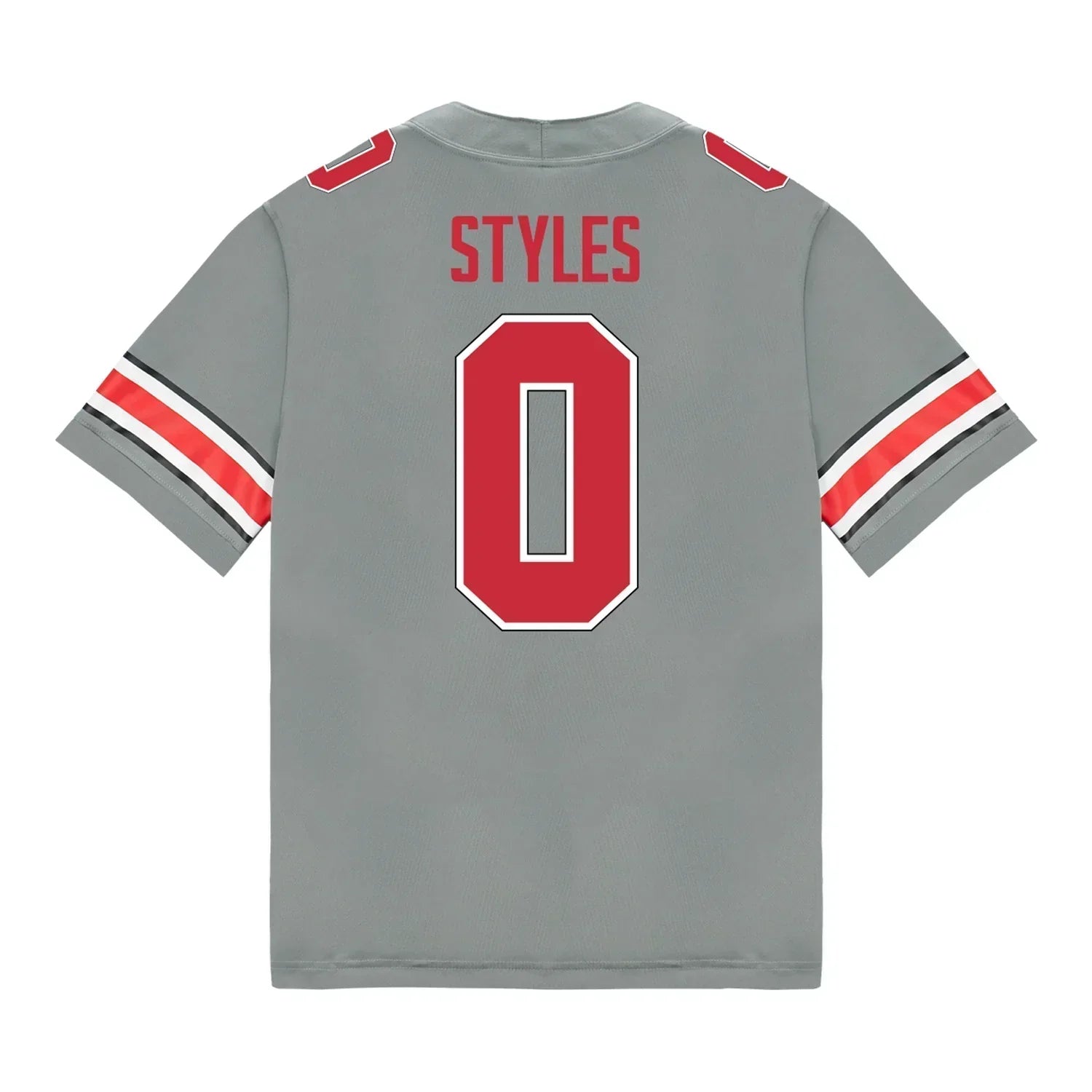 Sonny Styles Ohio State Buckeyes Jersey Grey sports jersey product view 1