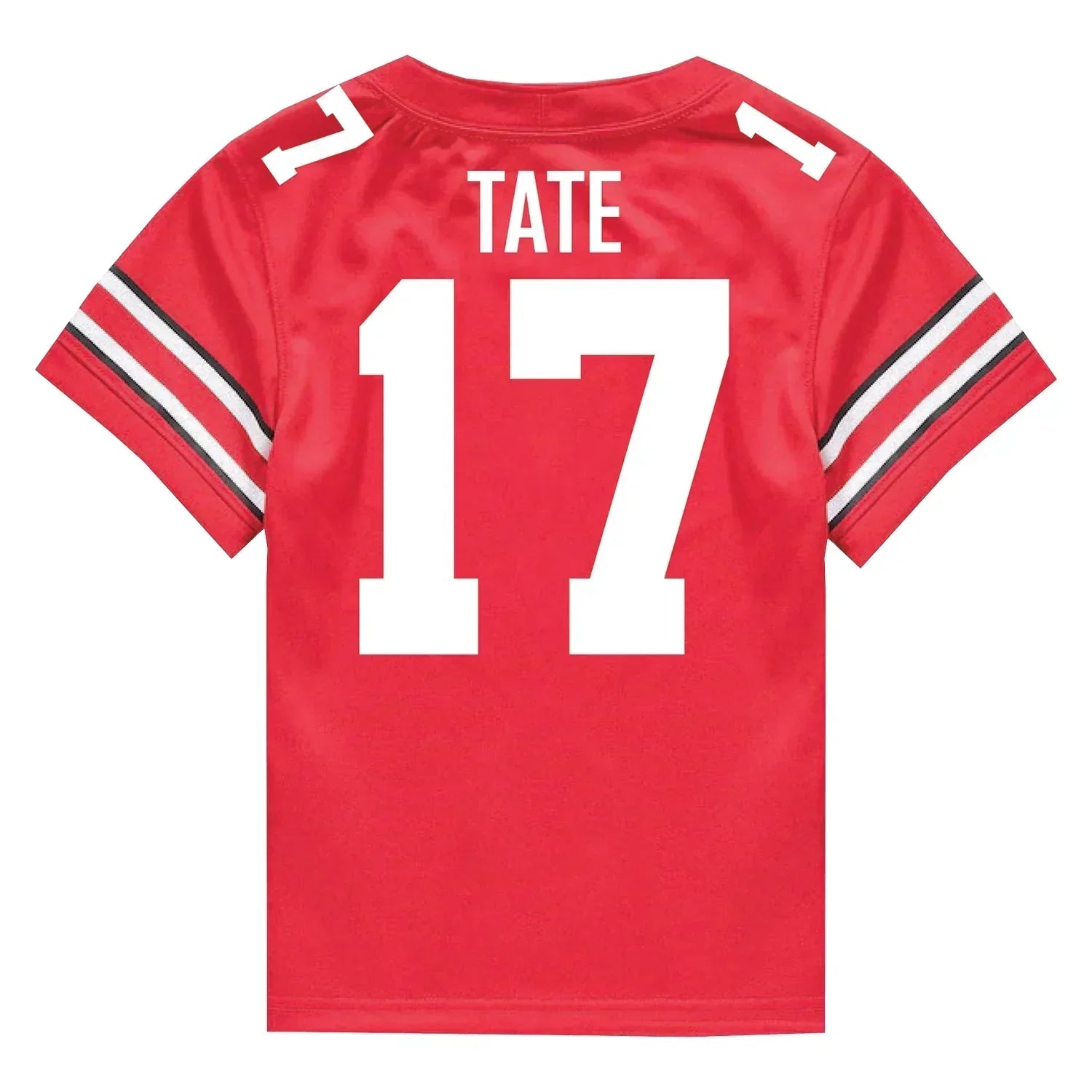 Carnell Tate Ohio State Buckeyes Jersey Red sports jersey product view 1