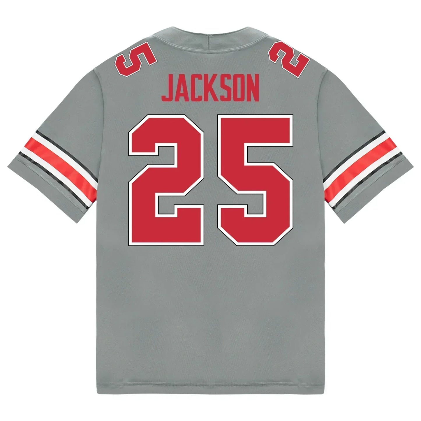 Bo Jackson Ohio State Buckeyes Jersey Grey sports jersey product view 1