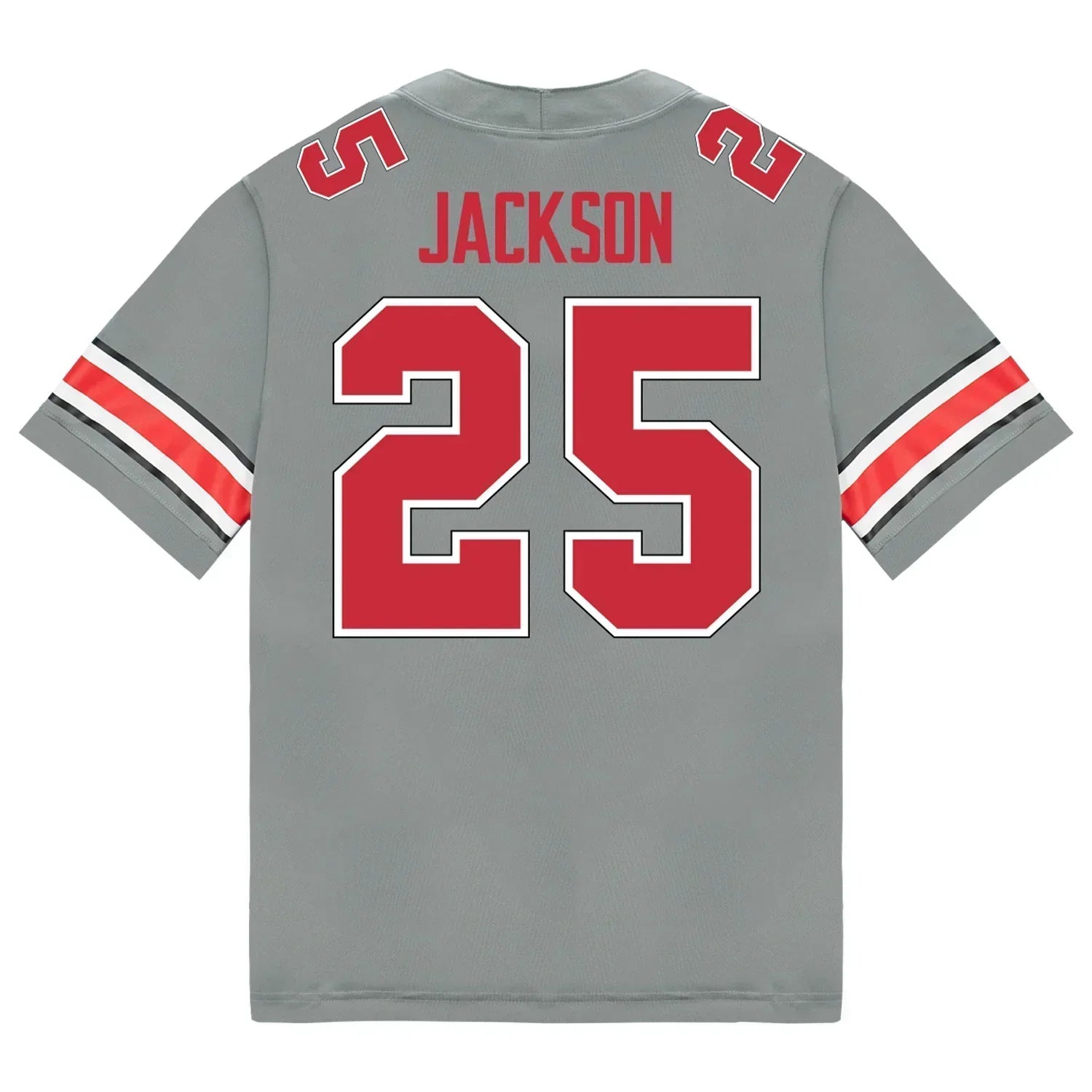 Bo Jackson Ohio State Buckeyes Jersey Grey sports jersey product view 1