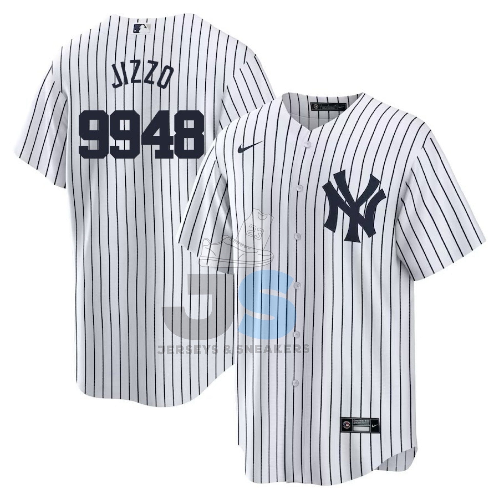 New York Yankees Jizzo Jersey baseball jersey product view 1