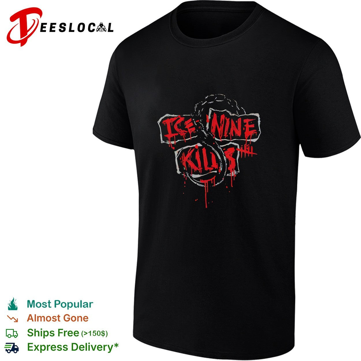 Ice Nine Kills X Dead By Daylight Play Dead Hooked on a Feeling shirt Unisex T-shirt, Sweatshirt, Hoodie, Long Sleeve Tee - T-Shirt, Sweatshirt, Hoodie