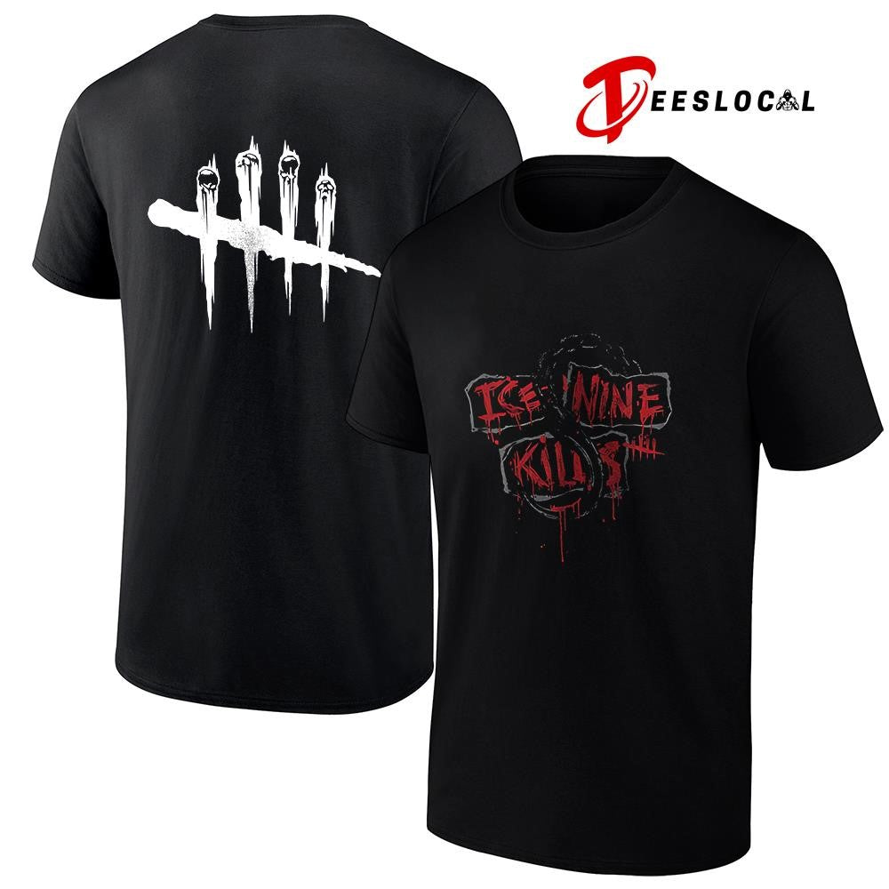 Ice Nine Kills X Dead By Daylight Play Dead Hooked on a Feeling logo shirt Unisex T-shirt, Sweatshirt, Hoodie, Long Sleeve Tee - T-Shirt, Sweatshirt, Hoodie