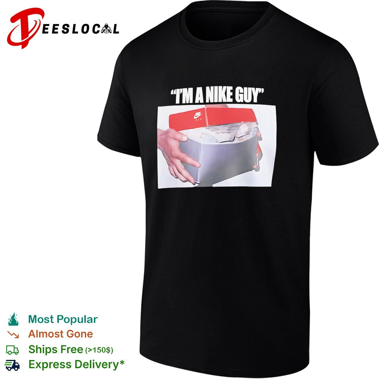 Im a Guy Money Box Sneakerhead Hypebeast Streetwear shirt Unisex T-shirt, Sweatshirt, Hoodie, Long Sleeve Tee - T-Shirt, Sweatshirt, Hoodie
