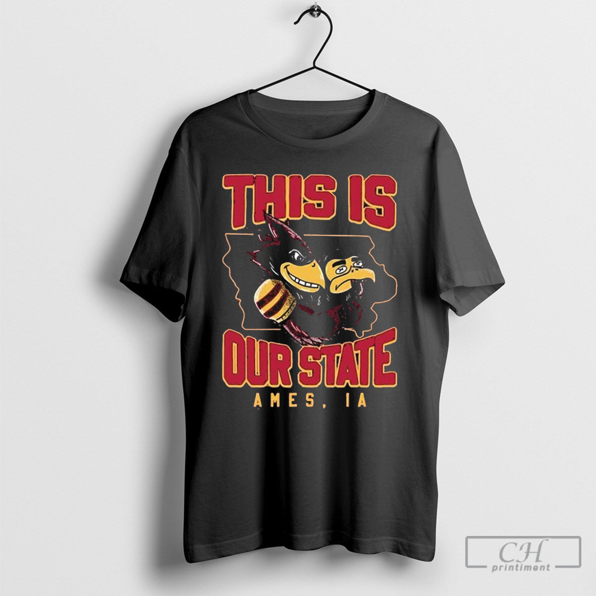 Iowa State Cyclones Beat Iowa Hawkeyes This Is Our State Ames Ia Mascot T-Shirts, Hoodie, Sweatshirt - T-Shirt, Sweatshirt, Hoodie