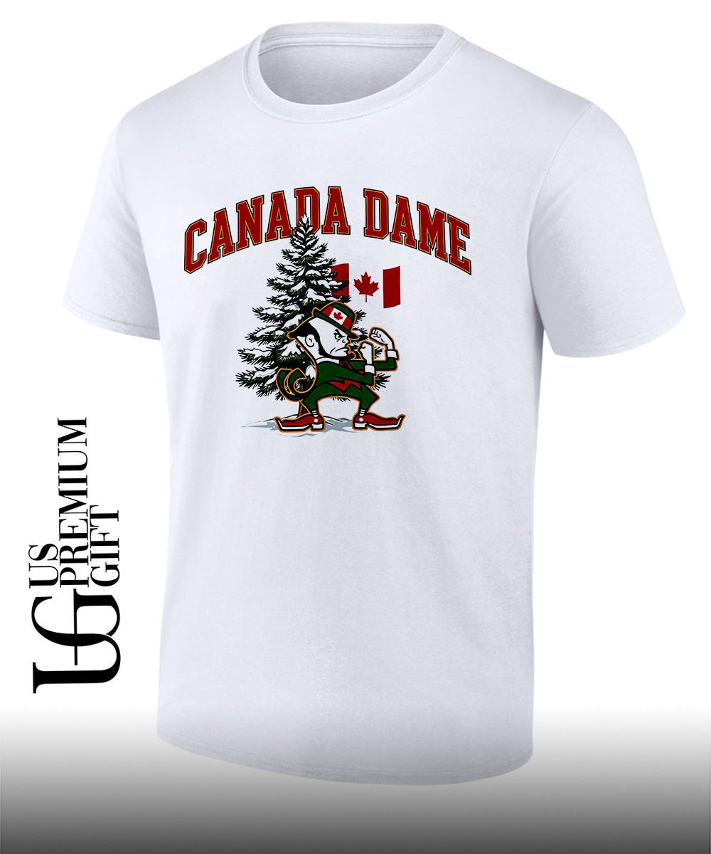 Irish Canada Dame shirt Unisex T-shirt, Sweatshirt, Hoodie, Long Sleeve Tee - T-Shirt, Sweatshirt, Hoodie