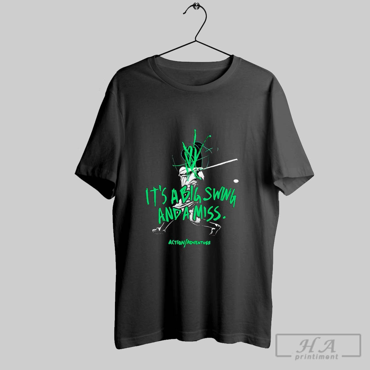 Big Swing Miss Action Adventure T-Shirts, Hoodie, Sweatshirt - T-Shirt, Sweatshirt, Hoodie