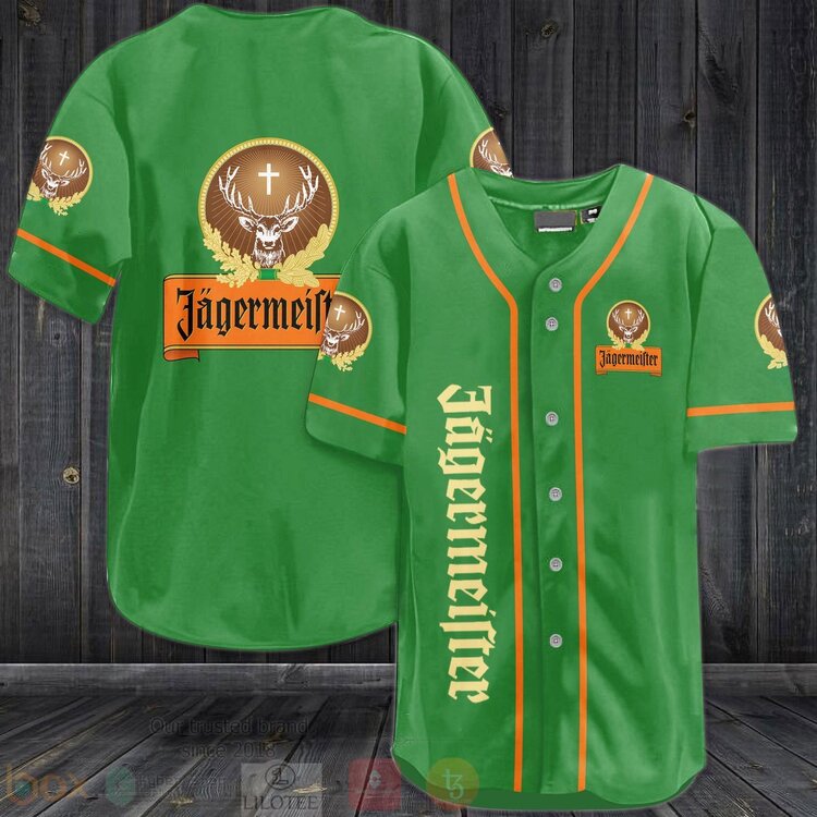FASHION Jagermeister Baseball Jerseys Botton Shirt Unisex T-shirt, Sweatshirt, Hoodie, Long Sleeve Tee - T-Shirt, Sweatshirt, Hoodie